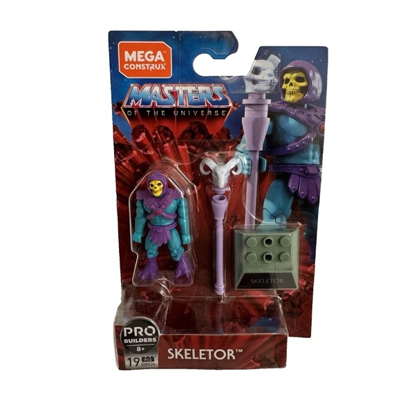 Mega Construx MOTU Skeletor GNV34 Pro Builders Masters Universe Figure MOC - Picture 1 of 3